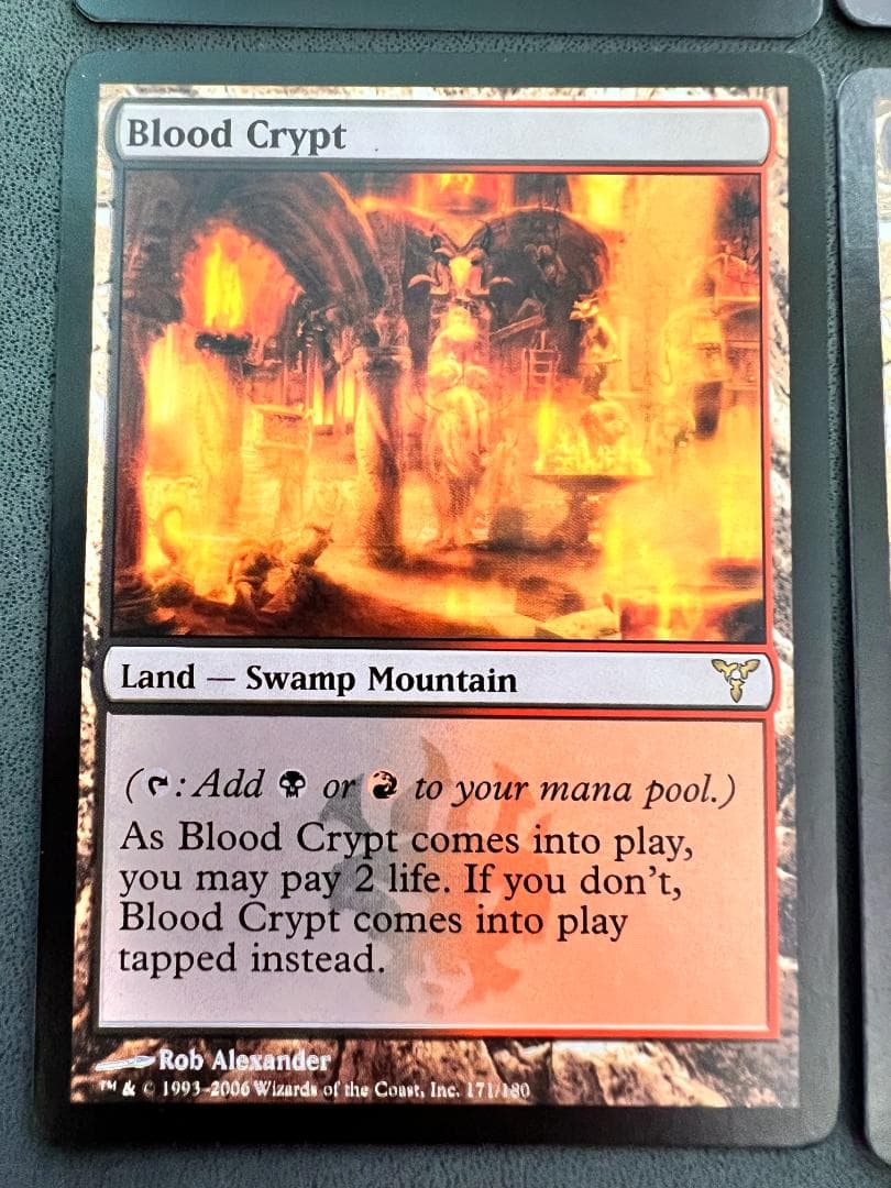 「DIS」血の墓所/Blood Crypt　日本語１枚英語３枚