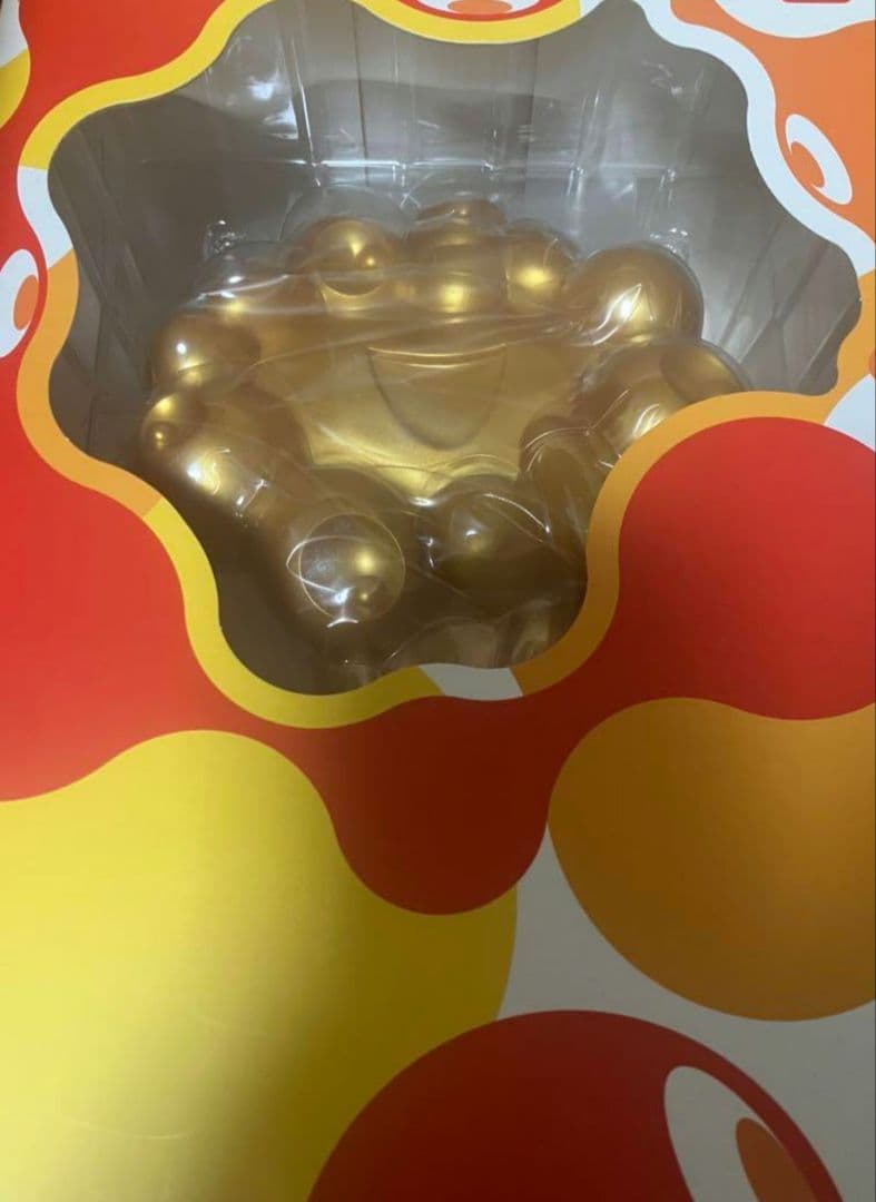 万博限定 ミャクミャク 金の貯金箱 バンダイ ゴールドフィギュア 新品未使用