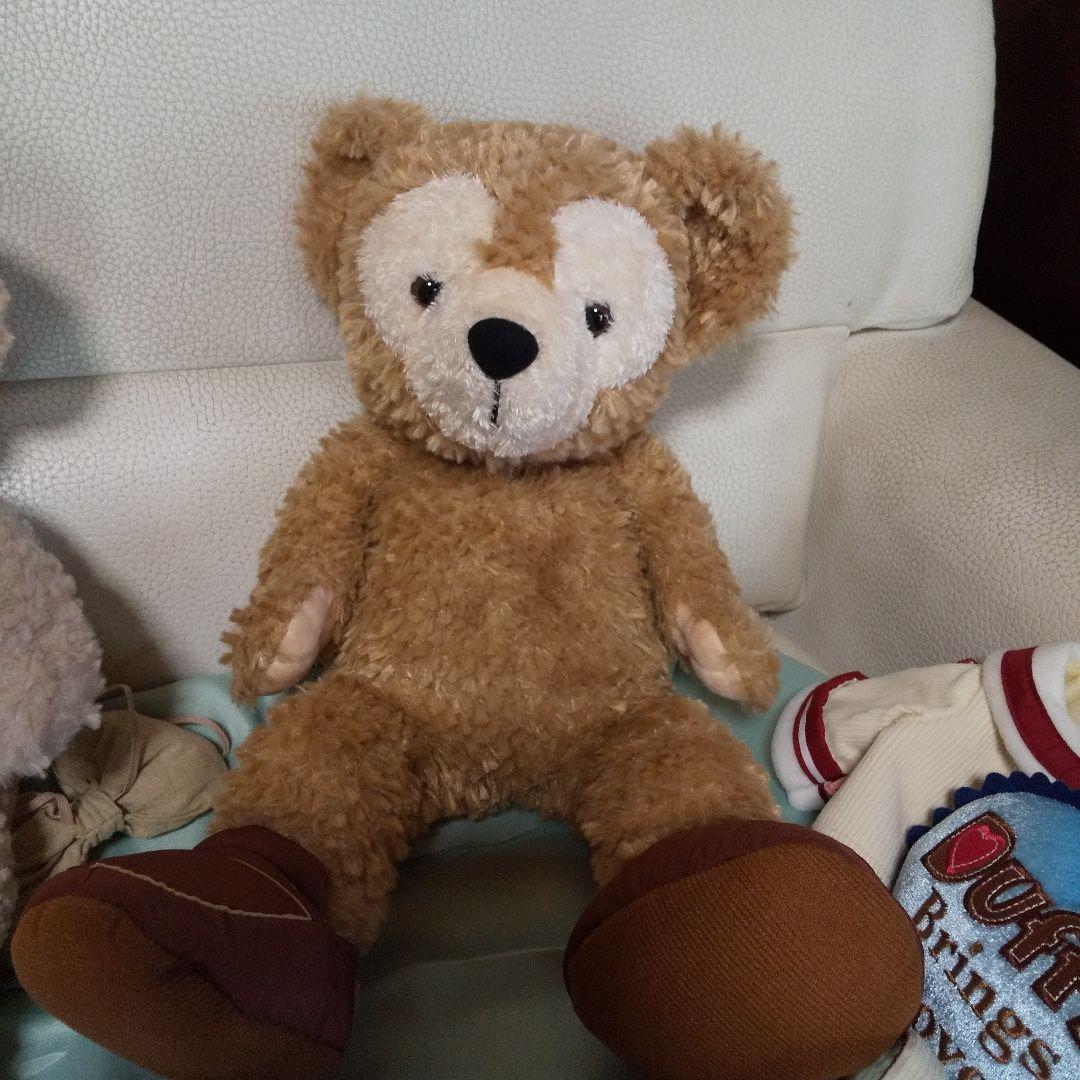 稲毛ダッフィーとシェリーメイの2体と衣装2セット