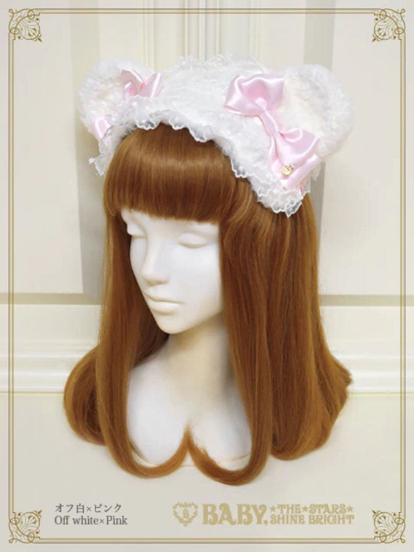 【新品】BABY くみゃちゃんのふわふわくみゃみみファーカチューシャ