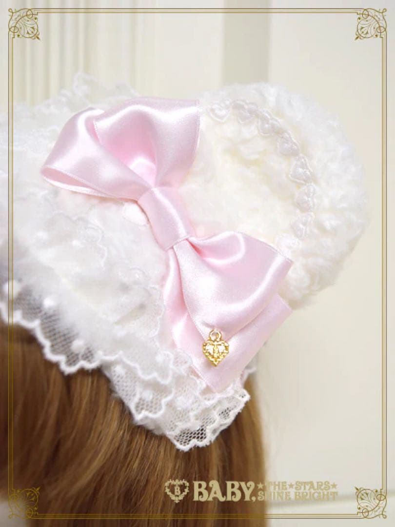 【新品】BABY くみゃちゃんのふわふわくみゃみみファーカチューシャ