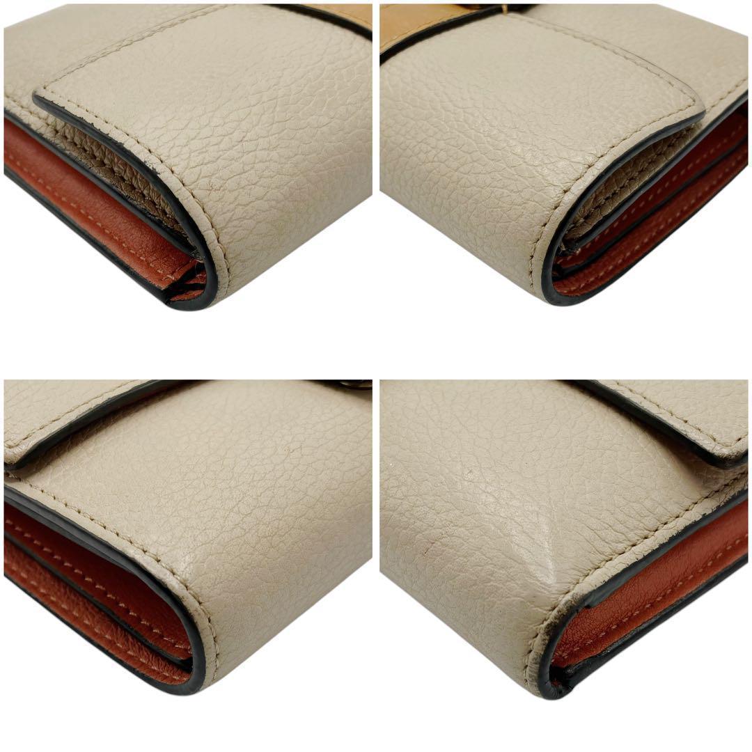 良品✨ ロエベ バーティカルウォレット スモール 三つ折り財布