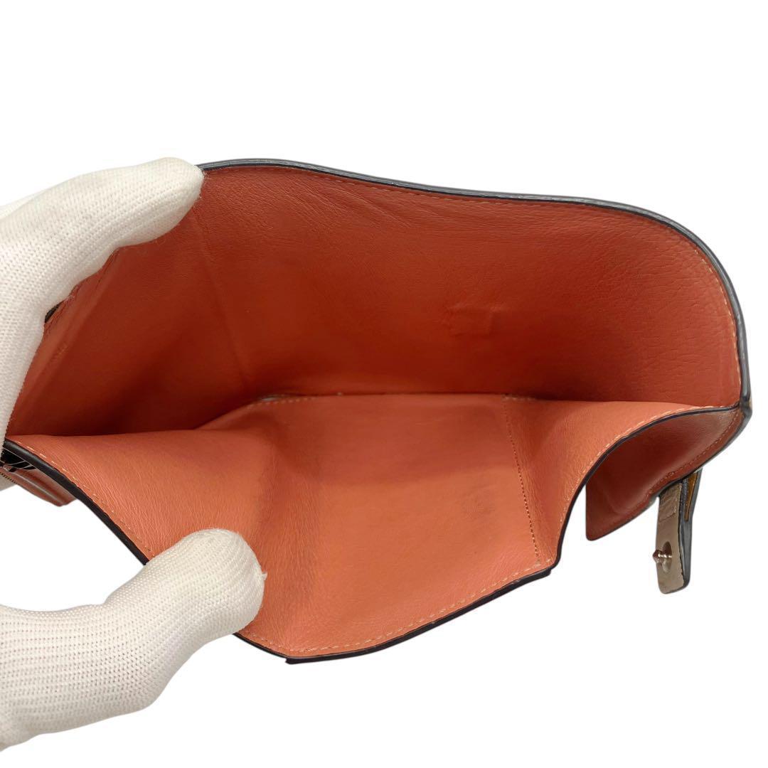 良品✨ ロエベ バーティカルウォレット スモール 三つ折り財布