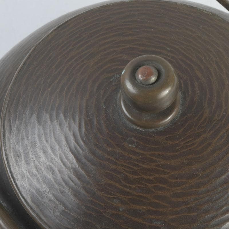 煎茶道具　銅製　杉目　湯沸　薬缶　合わせ箱　V　9477