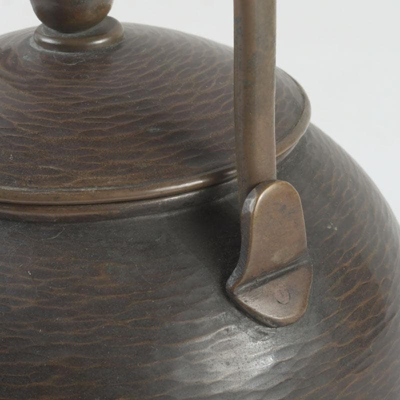 煎茶道具　銅製　杉目　湯沸　薬缶　合わせ箱　V　9477