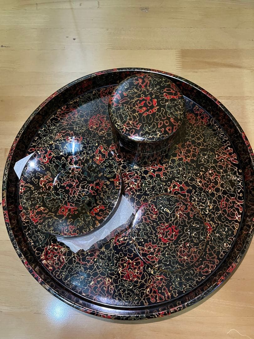 津軽塗　漆器 茶道具