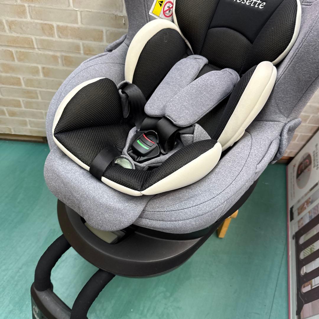 エールべべisofix チャイルドシート クルット4i 回転式　新生児から