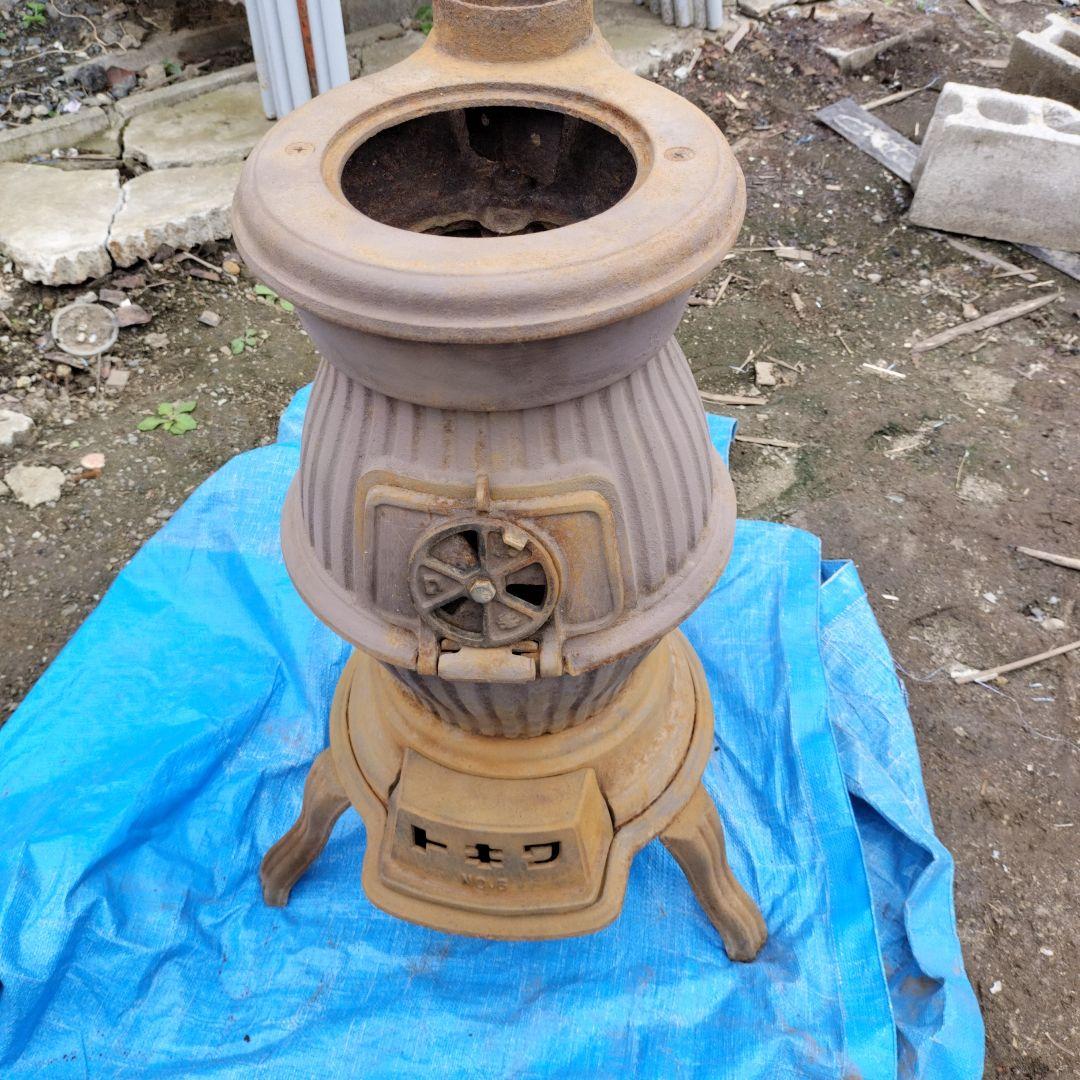 トキワ　ダルマストーブ　レトロ　アンティーク　昭和