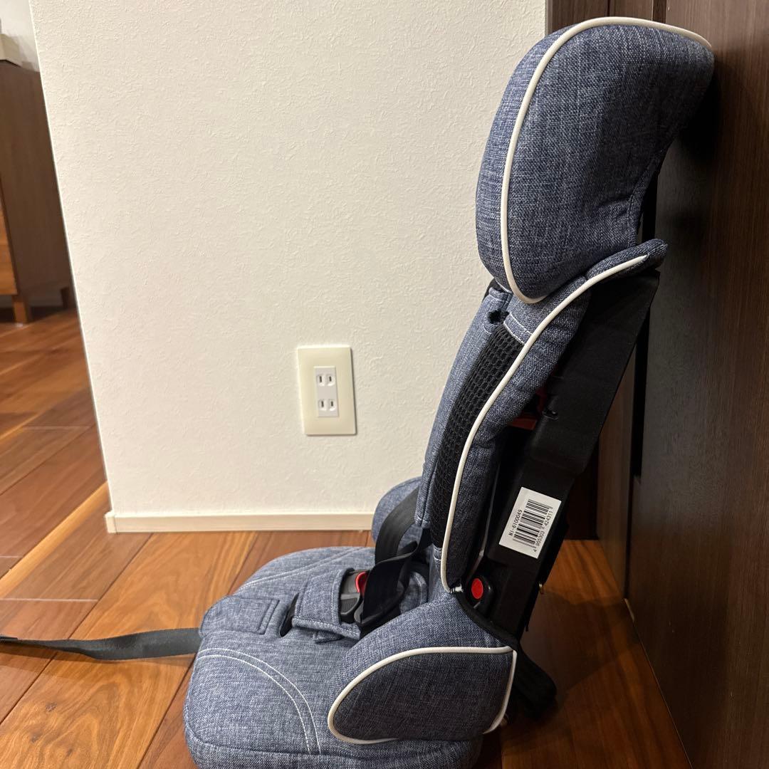 チャイルドシート　日本育児　トラベルベストECプラス　デニム