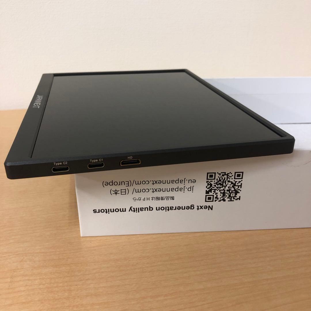 【美品】JAPANNEXT モバイルモニター JN-MD-IPS105FHDPR