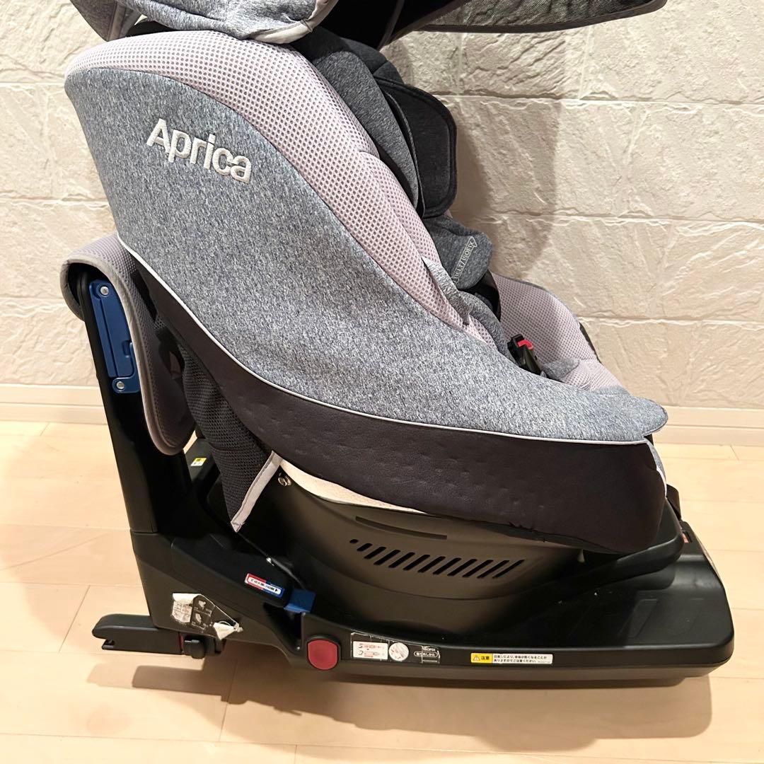 【美品】Aprica クルリラAC ISOFIX /シートベルト対応