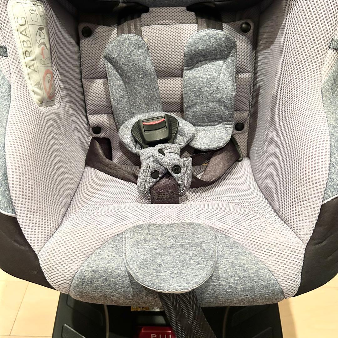 【美品】Aprica クルリラAC ISOFIX /シートベルト対応