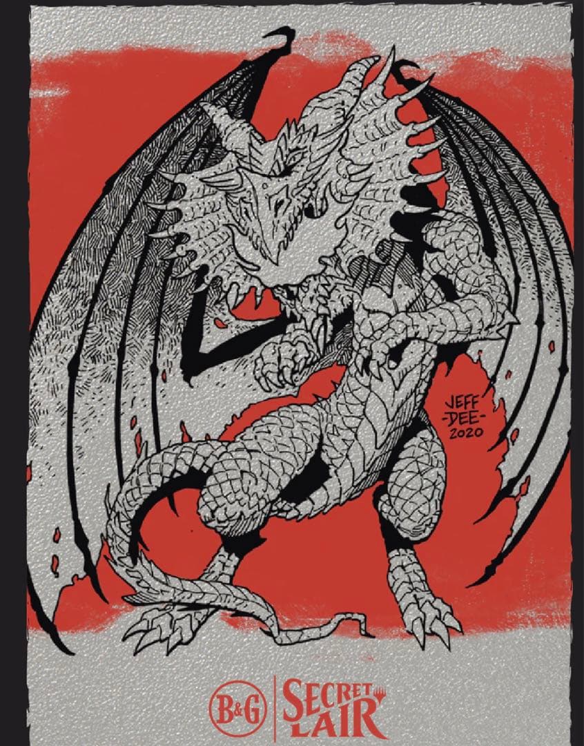 マジック：ザ・ギャザリング MTG secret lair here be dragons 1BOX