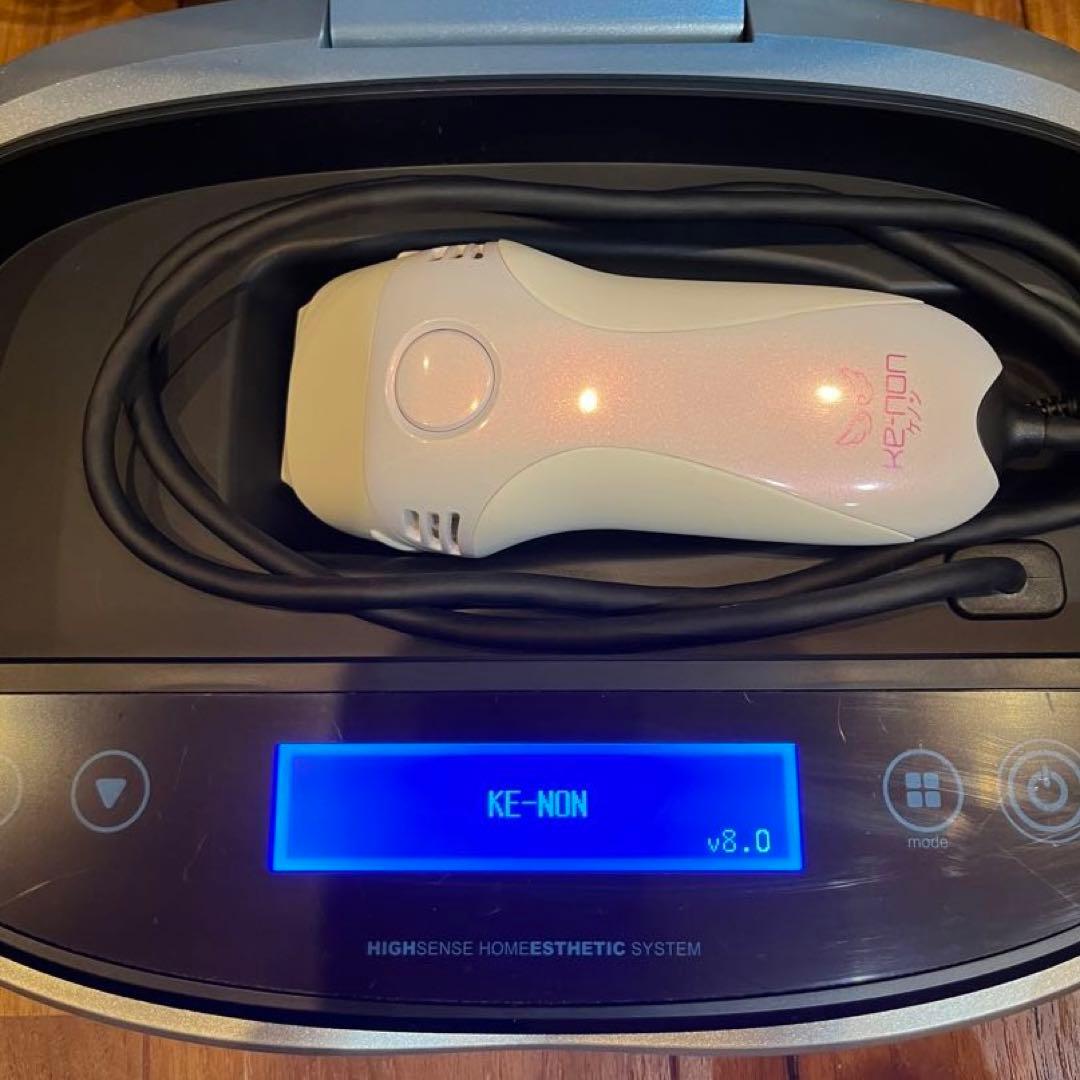 【ke-non】ケノン Ver8.0 フラッシュ式脱毛器 眉毛脱毛器付