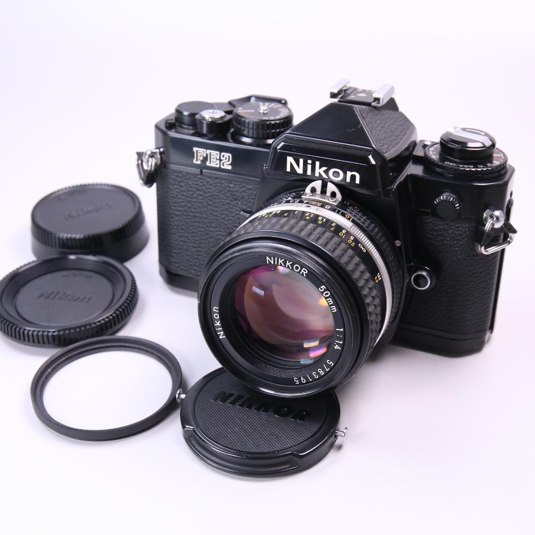 ☆完全動作☆ Nikon FE2 Ai-S 50mm F1.4 ＃442