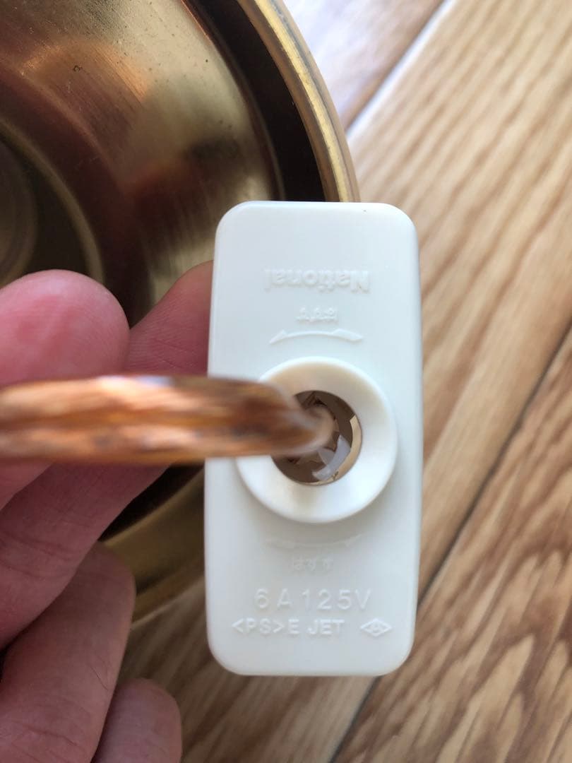 【中古照明器具】イタリア製 シャンデリア ガラスロッド 3灯