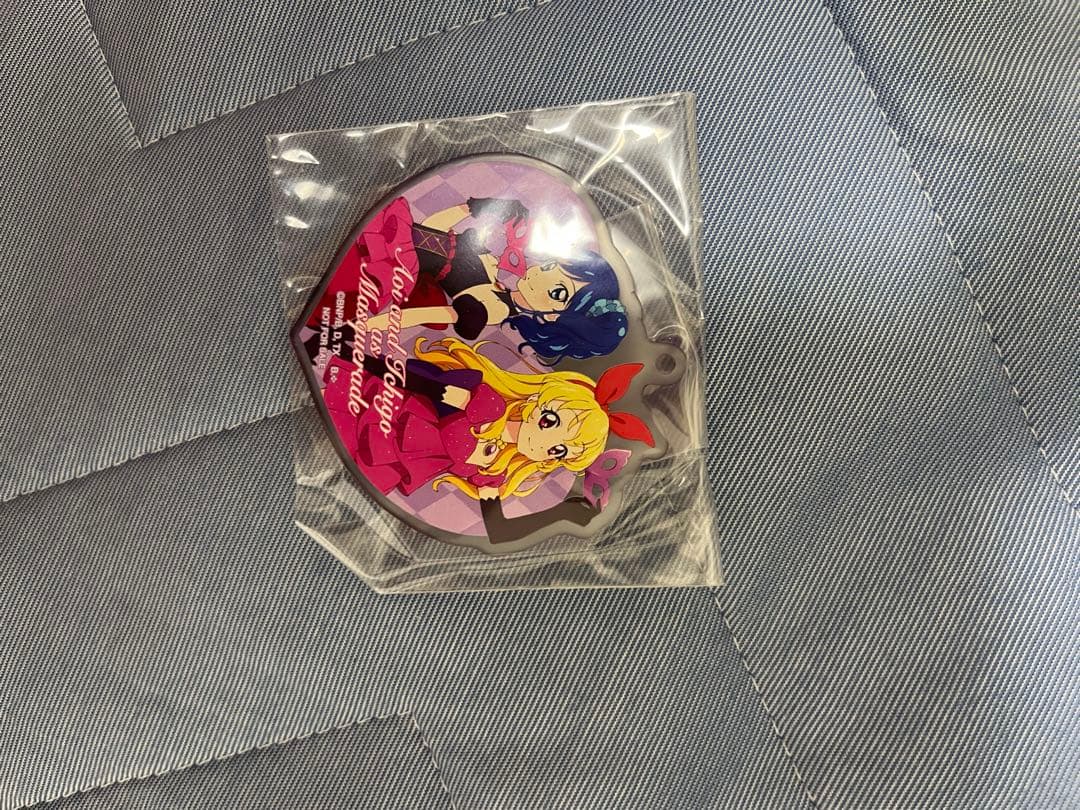 アイカツ　いちご　あおい　マスカレード キーホルダー