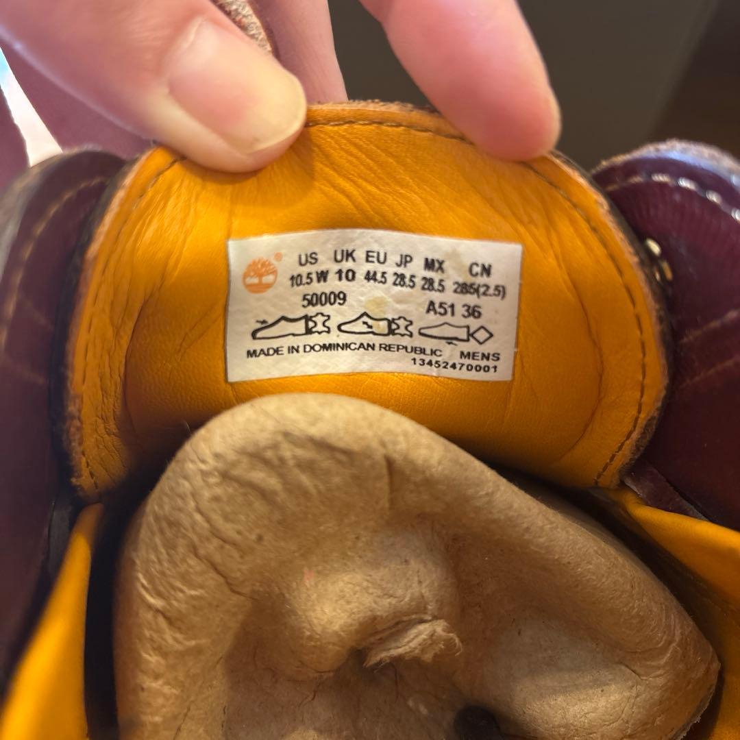 靴 timberland 3 eye classic lug 28.5cm