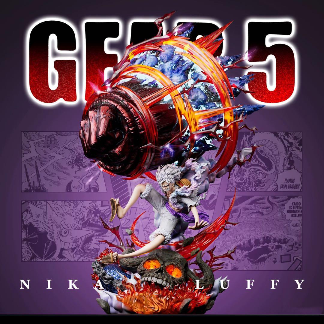 ワンピース ニカ ルフィ フィギュア ガレージキット