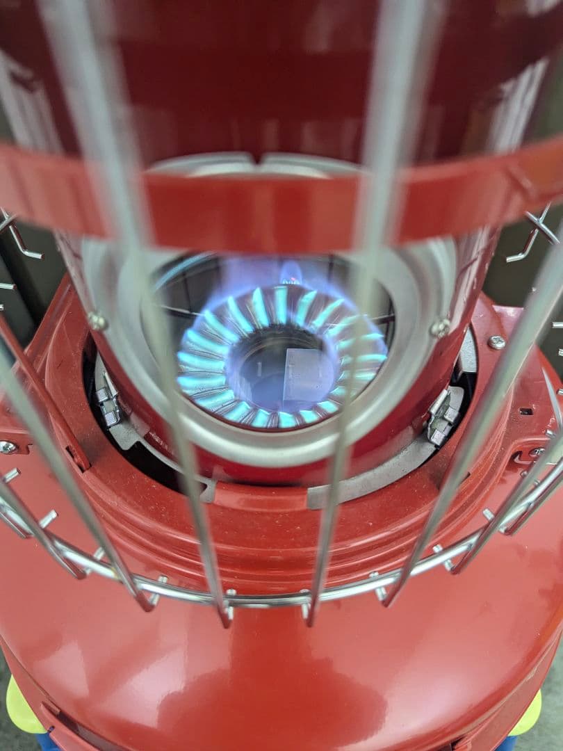 SENGOKU ALADDIN 赤 ストーブ SAG-BF02A 点火燃焼確認済