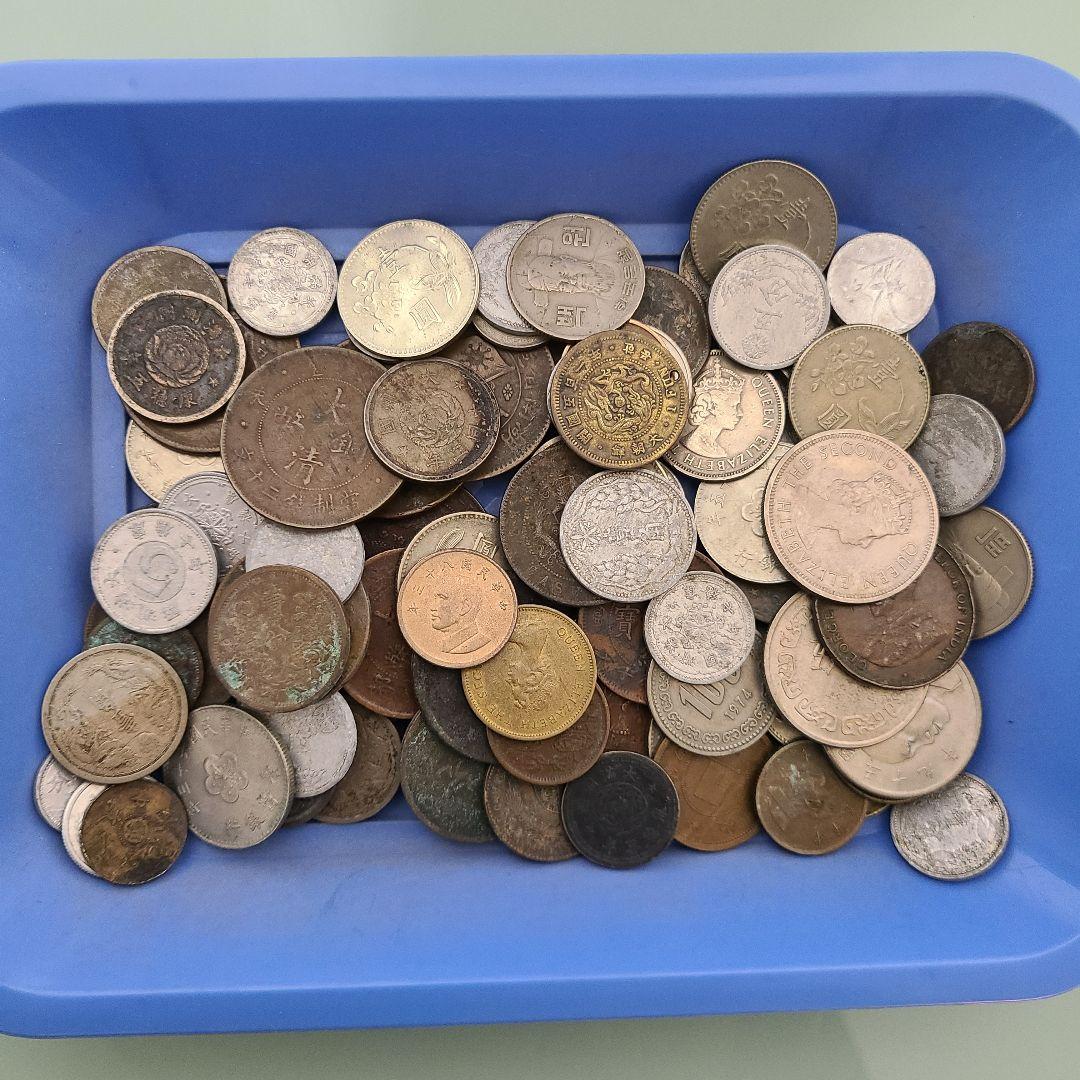 プ*須様 古銭　中国銭　大満州国銭などまとめ　438グラム
