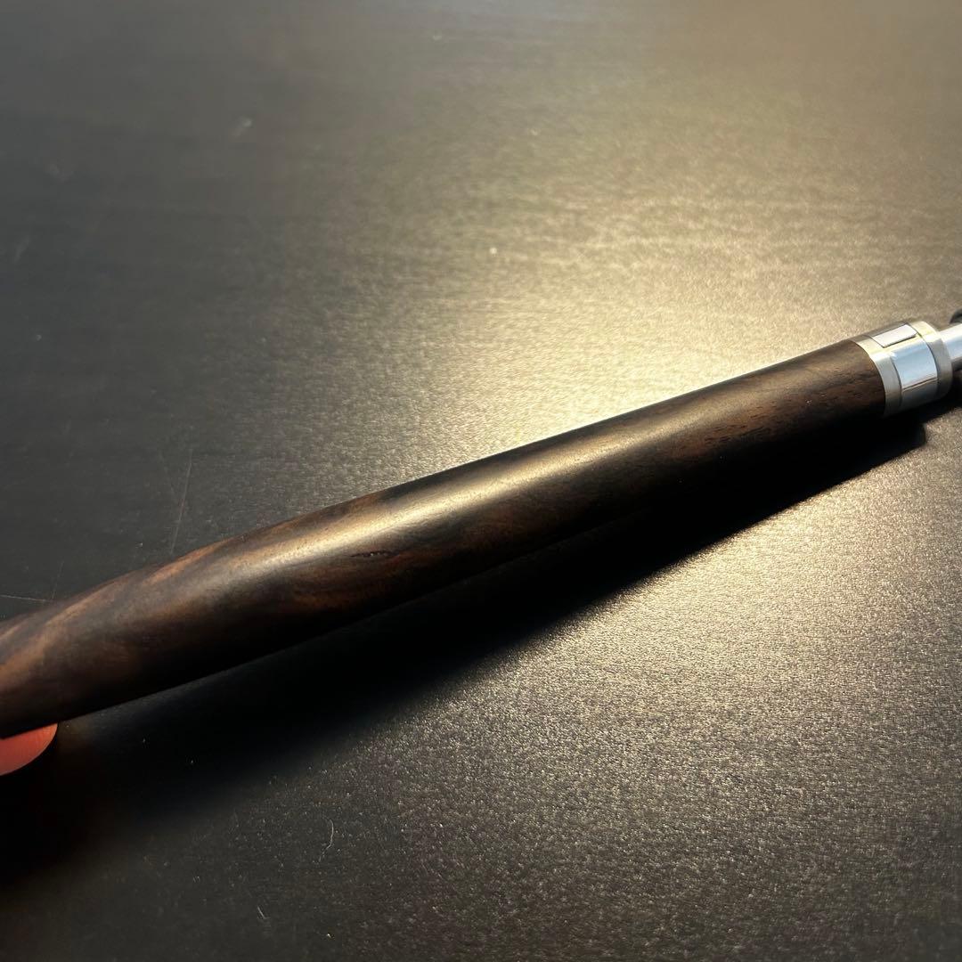 工房楔黒柿孔雀杢　イベント杢　極上