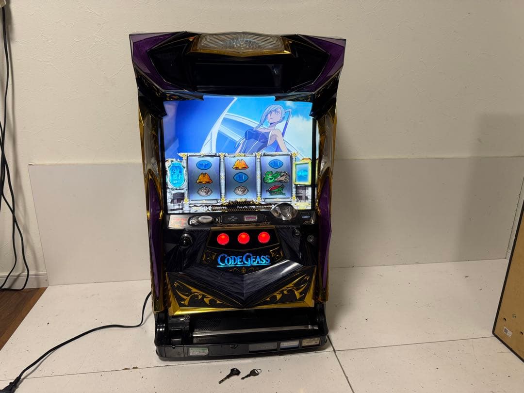 パチスロ 実機 コードギアス 反逆のルルーシュ R2 ZX
