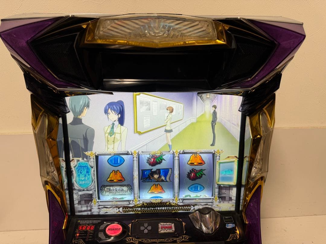 パチスロ 実機 コードギアス 反逆のルルーシュ R2 ZX