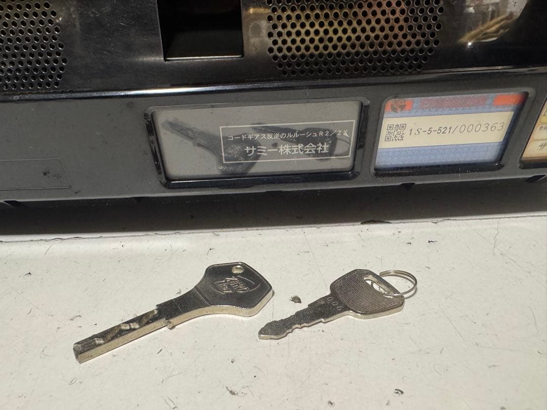 パチスロ 実機 コードギアス 反逆のルルーシュ R2 ZX