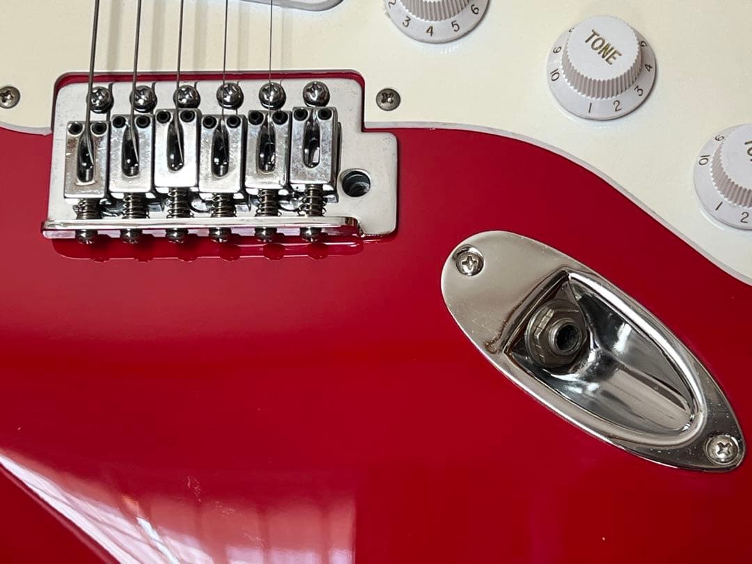 squier by fender bullet strat スクワイヤー レッド