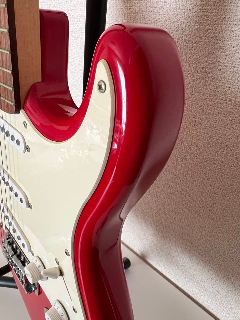 squier by fender bullet strat スクワイヤー レッド