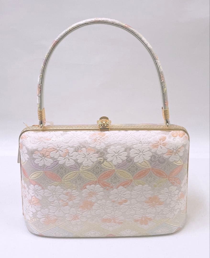 ☆在庫処分 ☆西陣織正絹 帯地 ☆高級草履バッグ