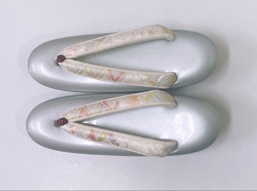 ☆在庫処分 ☆西陣織正絹 帯地 ☆高級草履バッグ