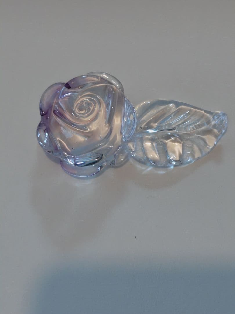 helico ミルク シュクルガラスペン&バラのペンレストセット