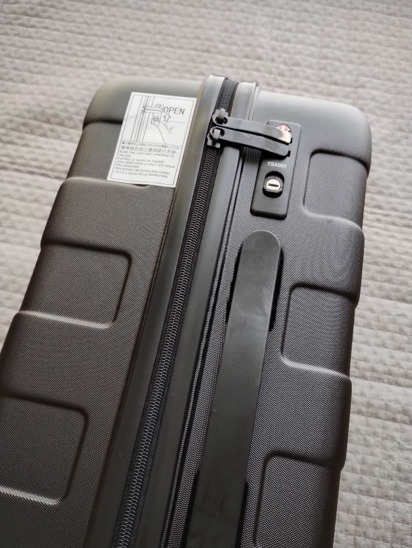 ■美品　無印 キャリーケース 36L 　機内持ち込み可能　タイヤロック機能付