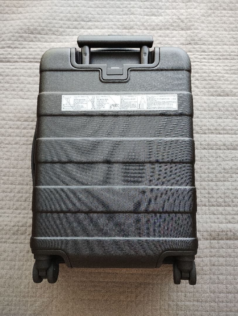 ■美品　無印 キャリーケース 36L 　機内持ち込み可能　タイヤロック機能付