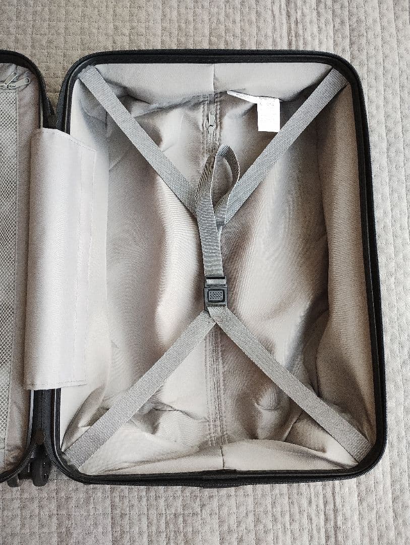 ■美品　無印 キャリーケース 36L 　機内持ち込み可能　タイヤロック機能付