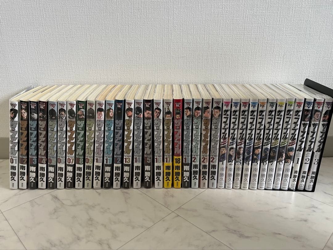 ザ・ファブル 全22巻➕️セカンド全9巻➕️サード1-3巻