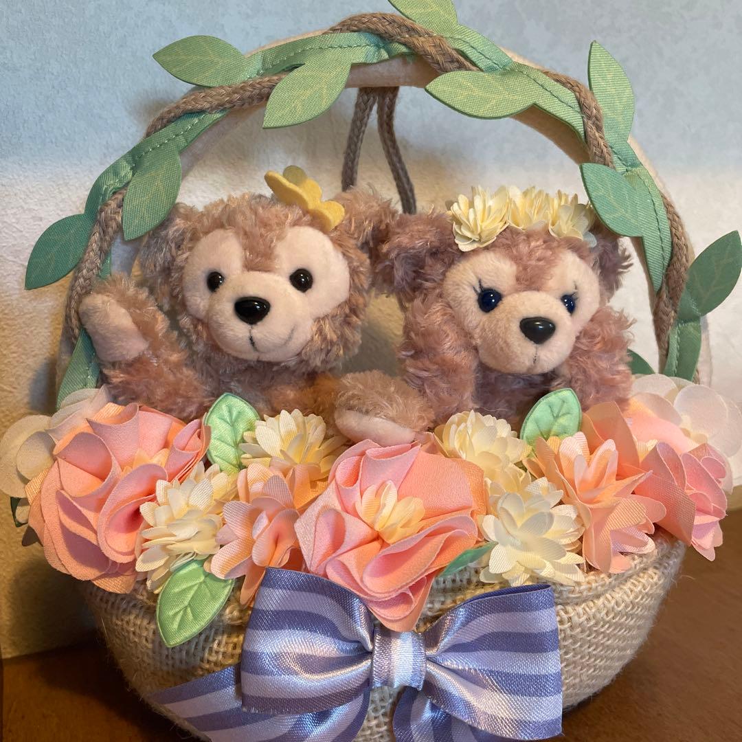 ダッフィー&フレンズ　コレクションドール2022 スプリングインブルーム　リース