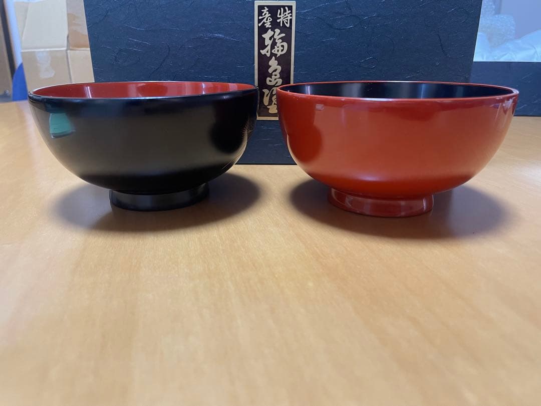特産 輪島塗 夫婦椀