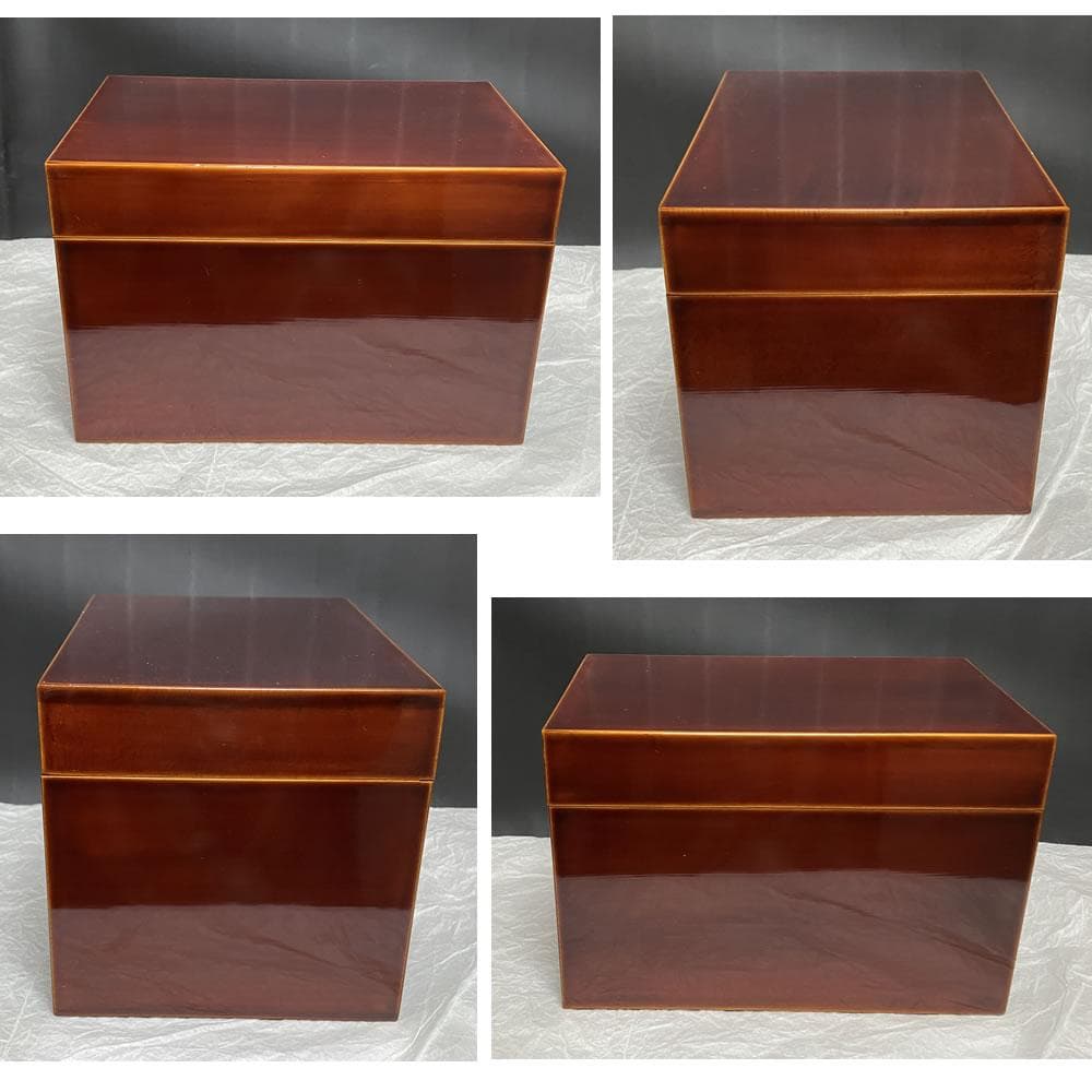 春慶塗 利休茶箱 野点 茶箱 抹茶碗 杉田祥平 振出 巾筒 棗 【k3374】