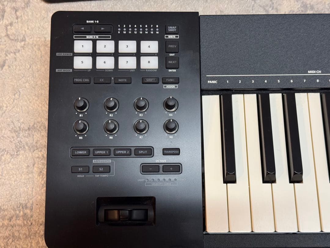 Roland A-88MK2 MIDIキーボード　RPU-3