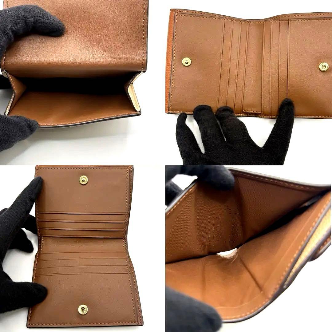 【新品未使用】　COACH　コーチ　折り財布　ミニ財布　モーガンウォレット