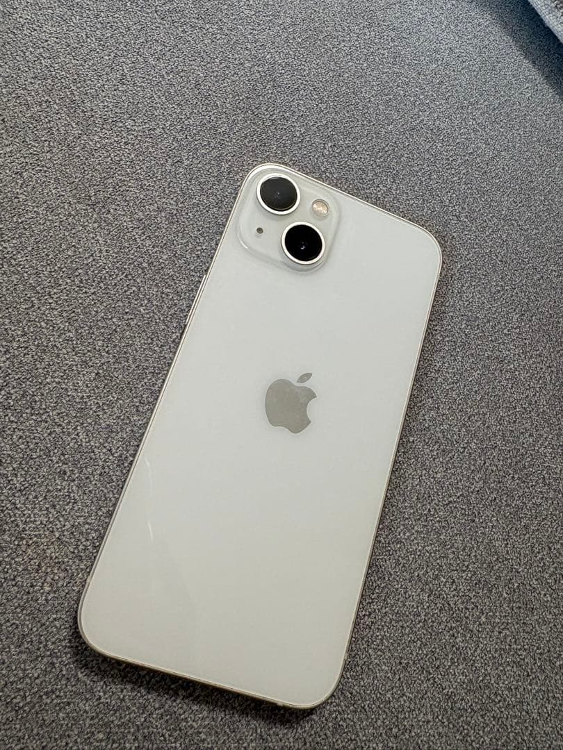 iPhone13 256GB スターライト SIMフリー バッテリー交換済み