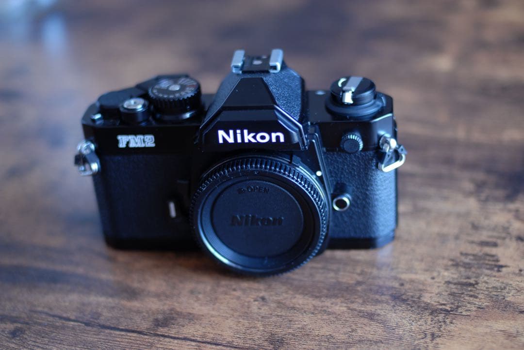Nikon NewFM2 フィルムカメラ　ブラックボディ