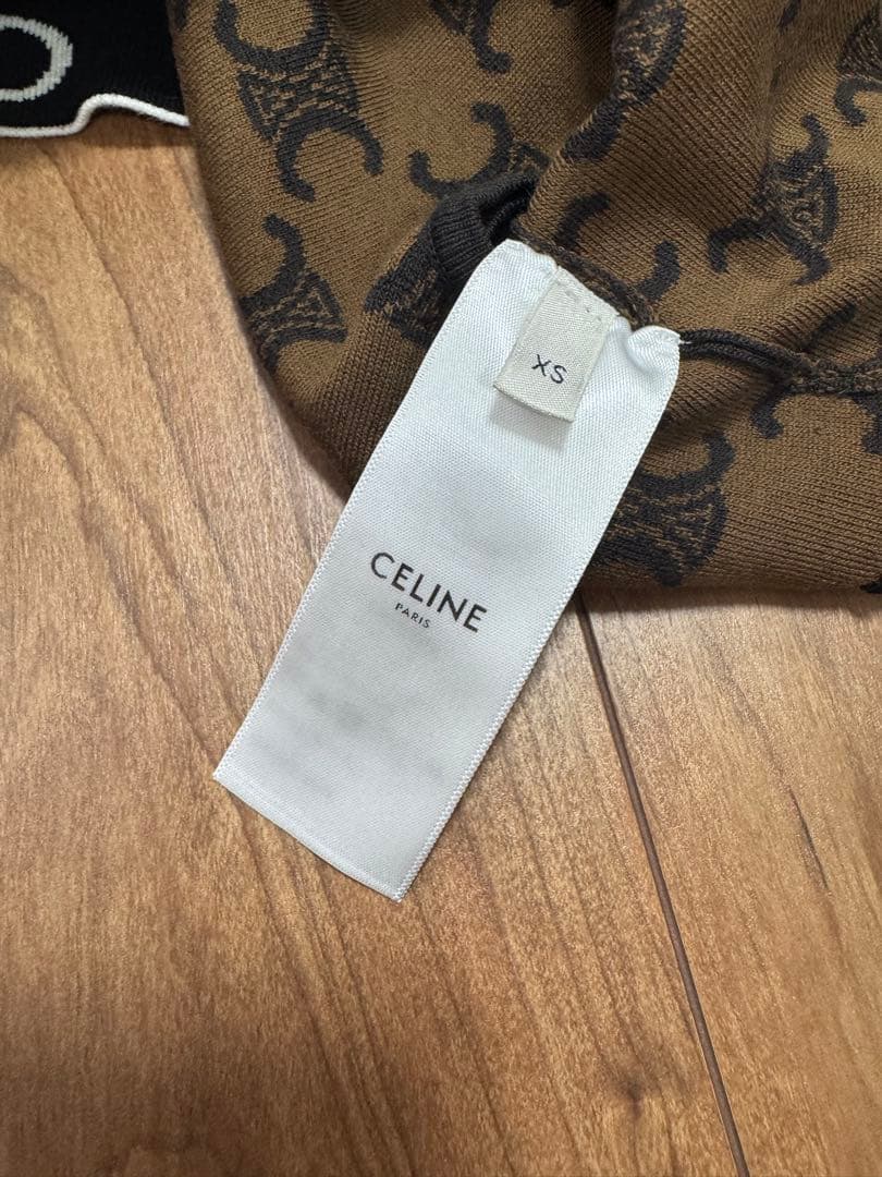 CELINE セリーヌ クロップド タンクトップ ブラトップ トリオンフ