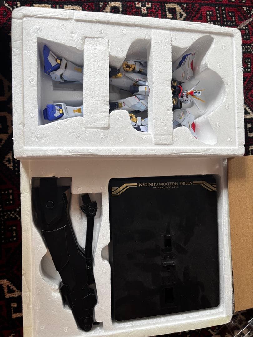 メタルビルド　ストライクフリーダム+光の翼 SOUL BLUE セット　欠品あり