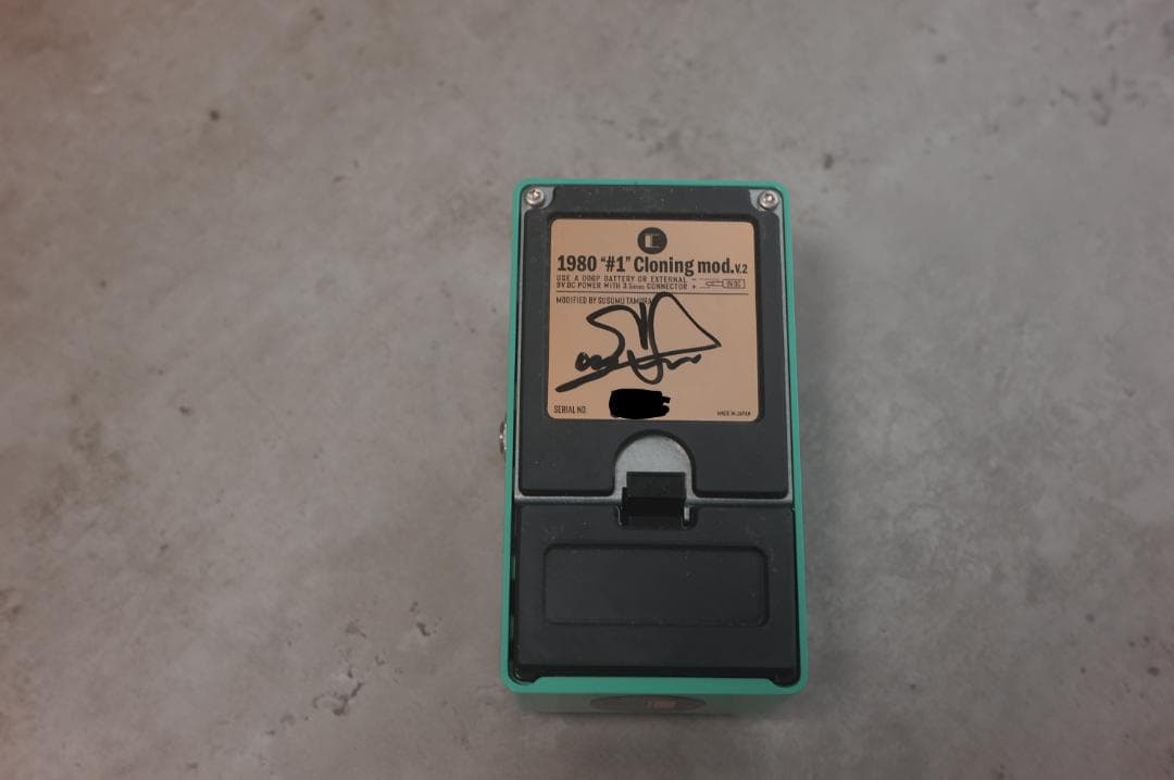 ギター cult TS808 1980 #1 Cloning mod. v2
