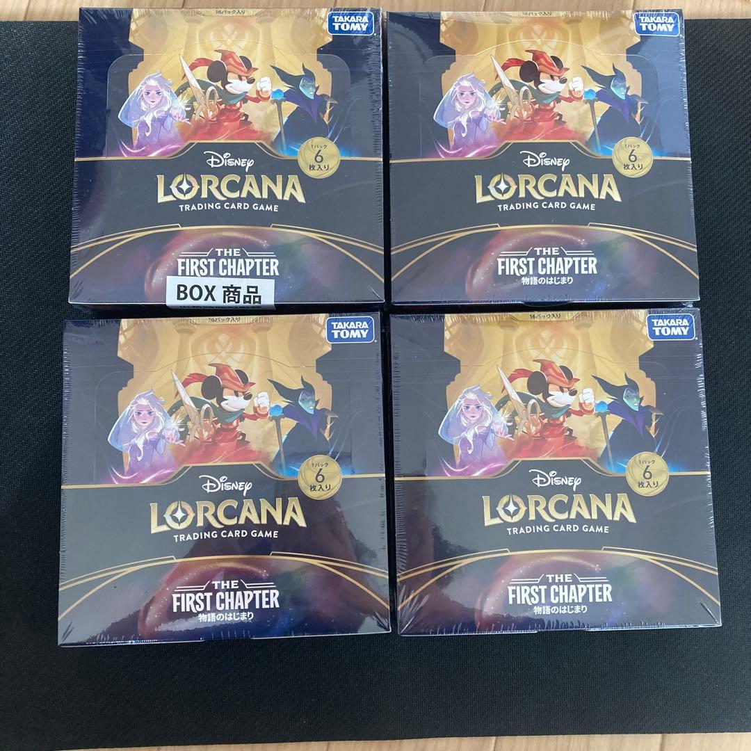 Disney LORCANA ロルカナ 4BOX　シュリンク付き