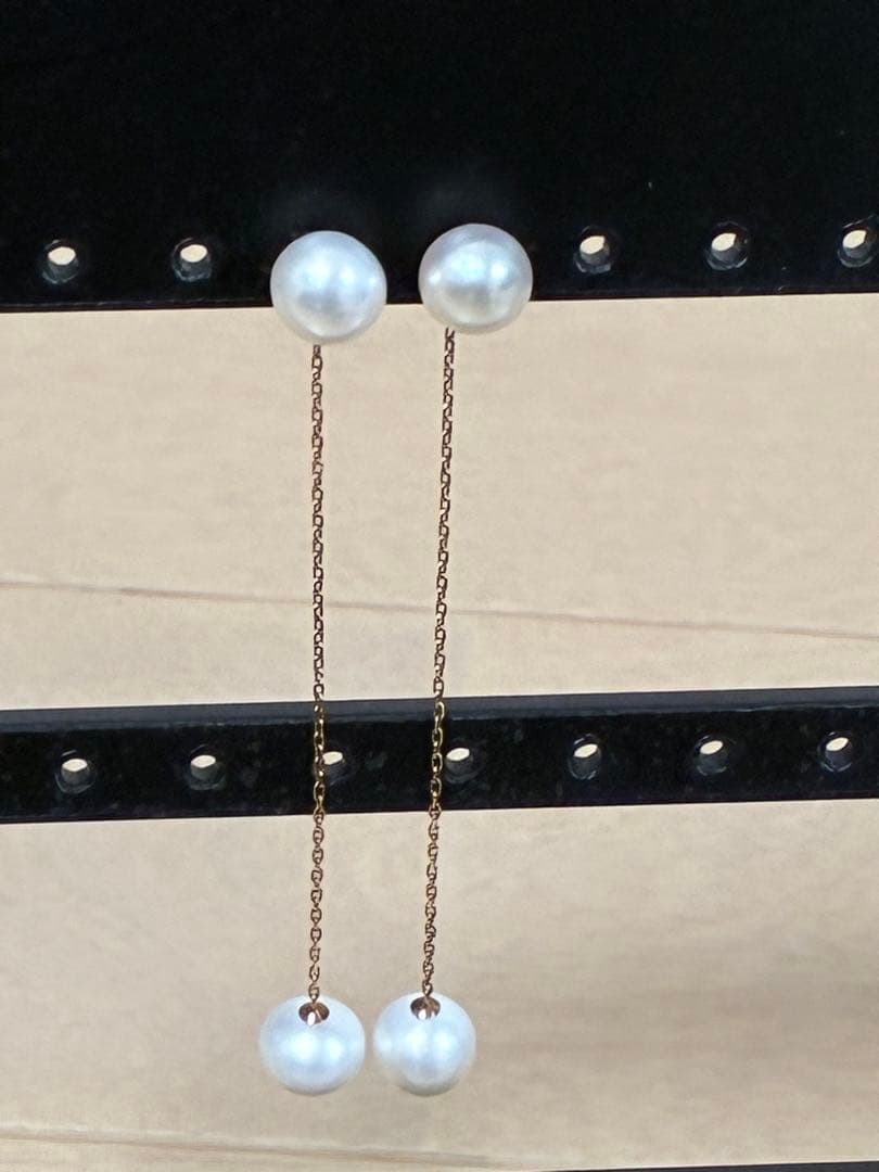 SIENA ROSE シエナロゼ　10金　パールピアス　10K K10